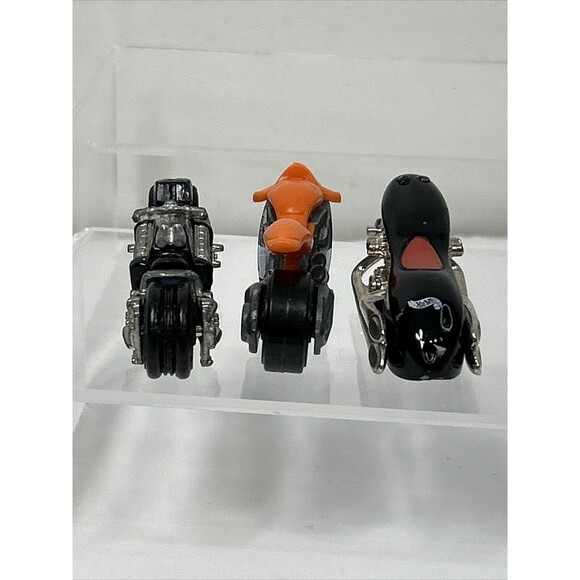 Hot Wheels Motorcycle Scooter Lot 7 Dodge Tomahawk Street Stealth Police - Picture 10 of 13